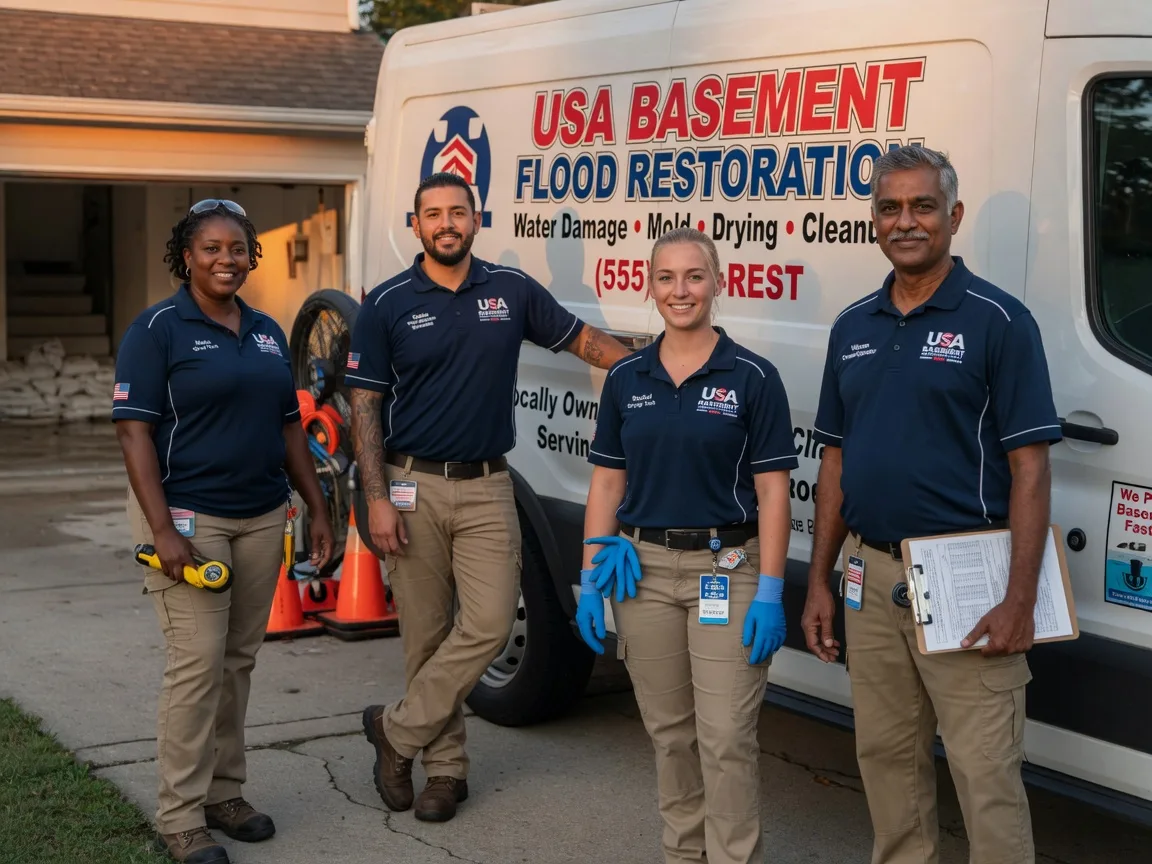 Basement Flood Cleanup company in Shinnston, WV